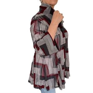 Damee, Inc Abstract Design Jacket M